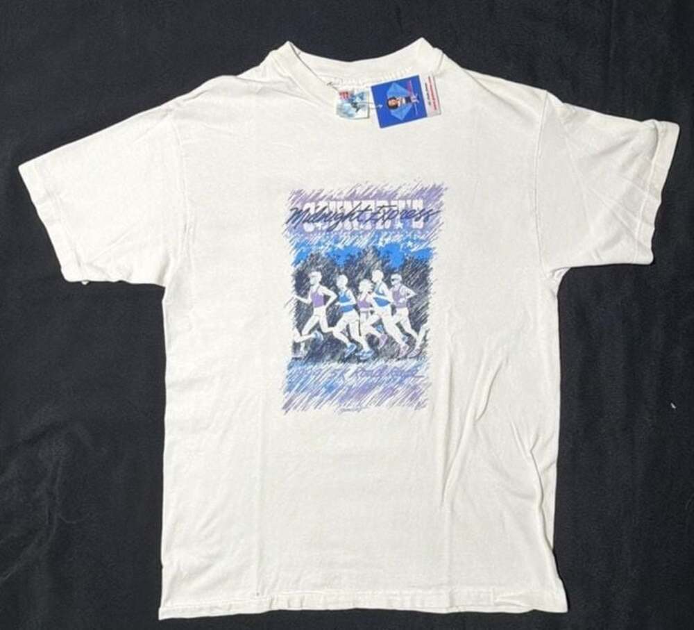 Vintage 1994 Midnight Express 5K Road Race T-Shirt Size Medium
